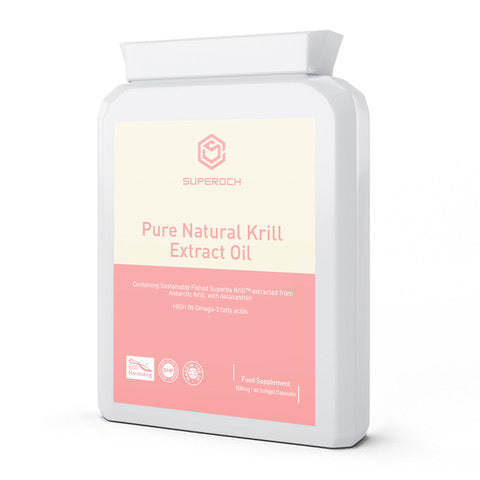 Omega-3, Magnesium, Krill Oil, Iron, Hyaluronic Acid,  Vitamin B12 Supplements UK, Superoch