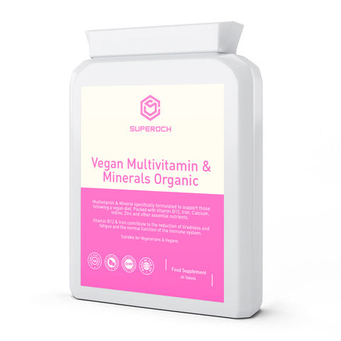Omega-3, Magnesium, Krill Oil, Iron, Hyaluronic Acid,  Vitamin B12 Supplements UK, Superoch