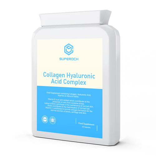Omega-3, Magnesium, Krill Oil, Iron, Hyaluronic Acid,  Vitamin B12 Supplements UK, Superoch