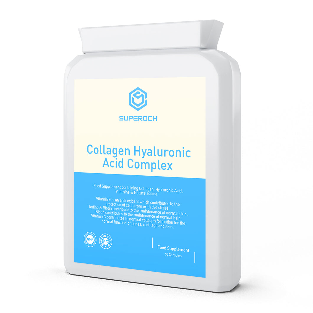 Omega-3, Magnesium, Krill Oil, Iron, Hyaluronic Acid,  Vitamin B12 Supplements UK, Superoch